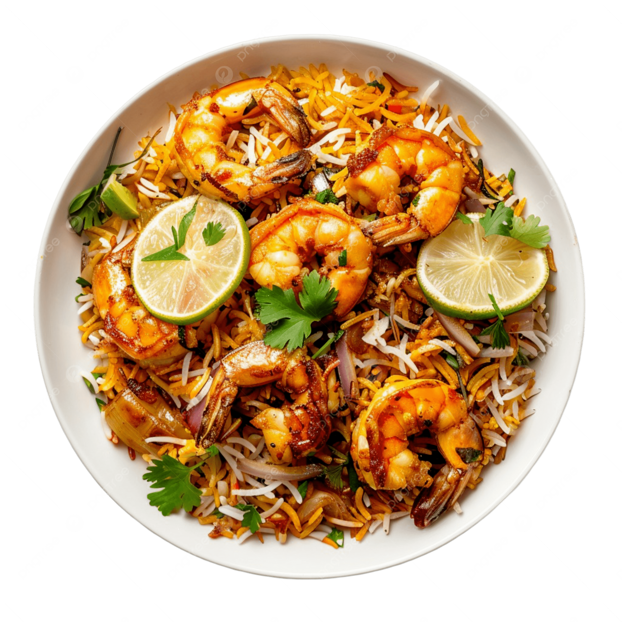 Shrimps Biryani